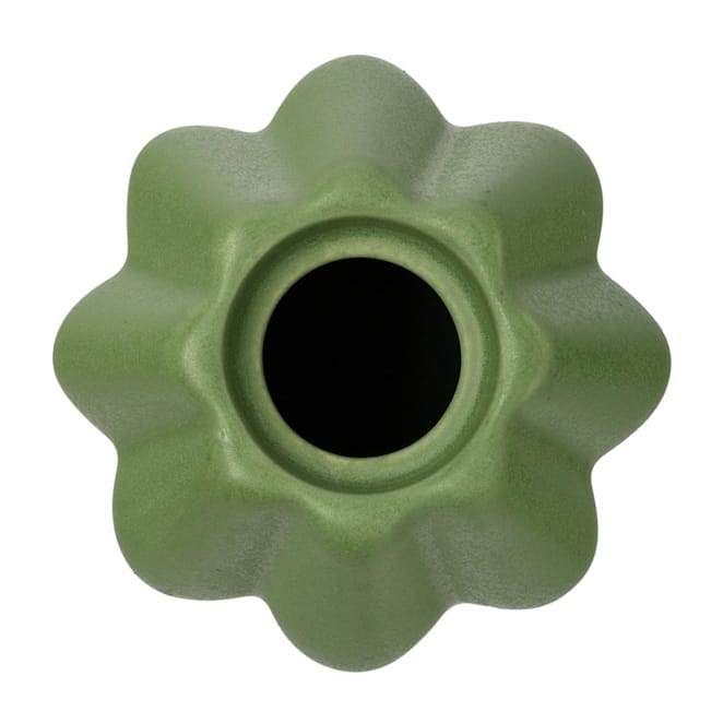 Birgit vase/fyrfadsstage 14 cm, Olive PotteryJo