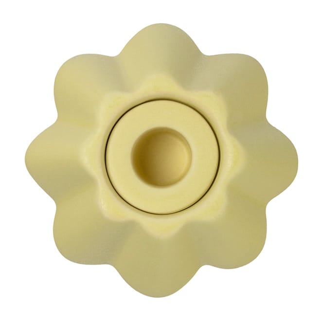 Birgit vase/fyrfadsstage 14 cm, Pale Yellow PotteryJo