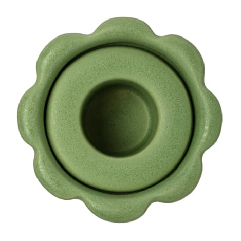 Birgit vase/fyrfadsstage 17 cm, Olive PotteryJo