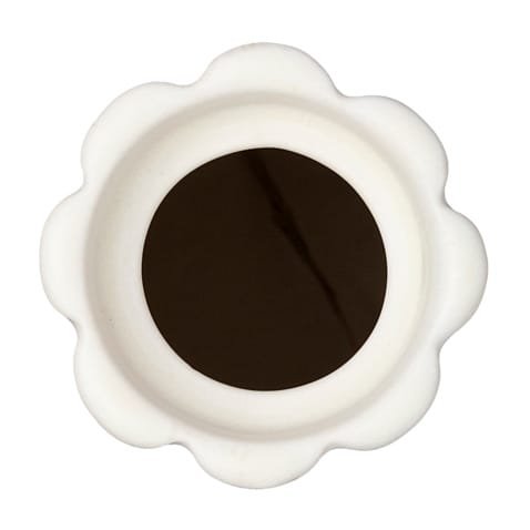 Birgit vase/fyrfadsstage 17 cm, Shell PotteryJo