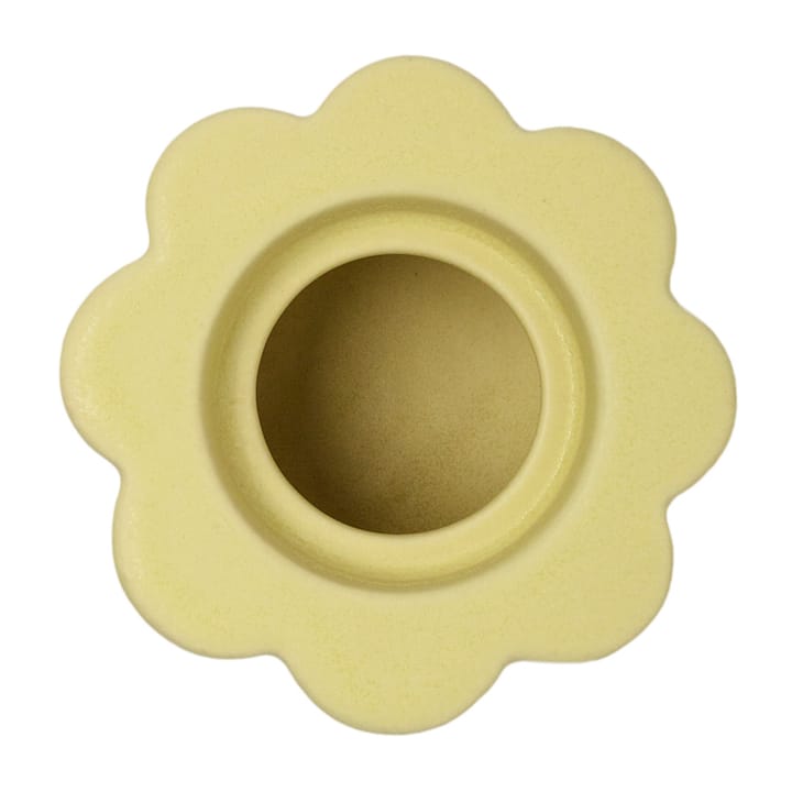 Birgit vase/fyrfadsstage 5 cm, Pale Yellow PotteryJo
