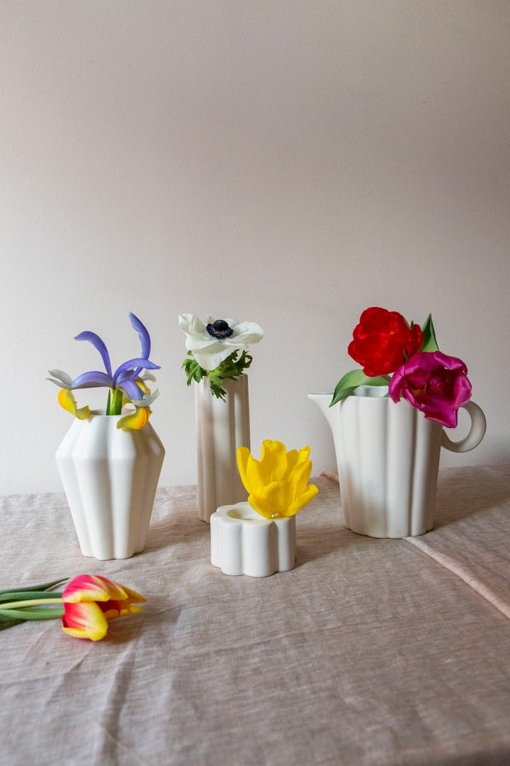 Birgit vase/fyrfadsstage 5 cm, Shell PotteryJo
