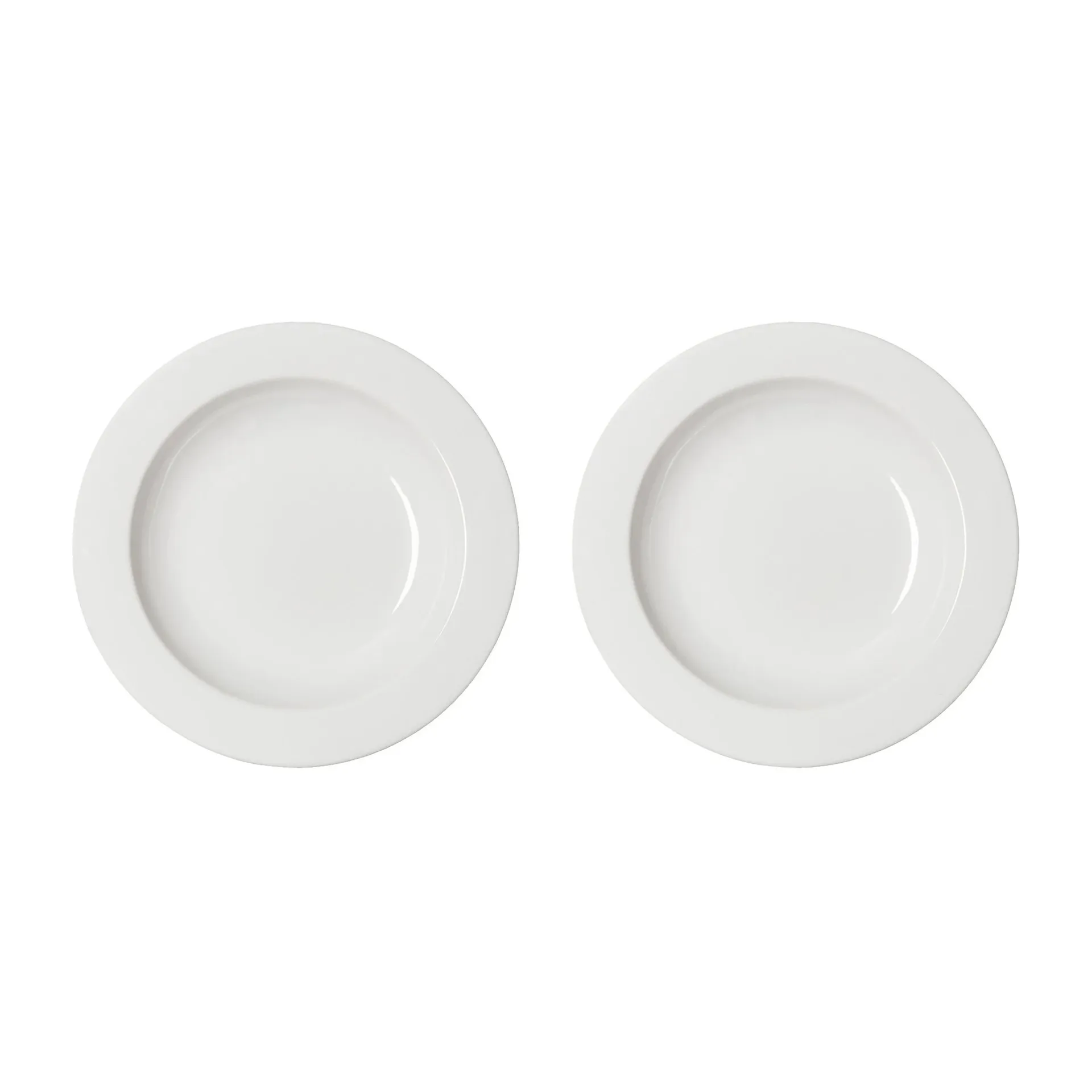 Daga dyb tallerken Ø23,5cm 2-pak, White PotteryJo