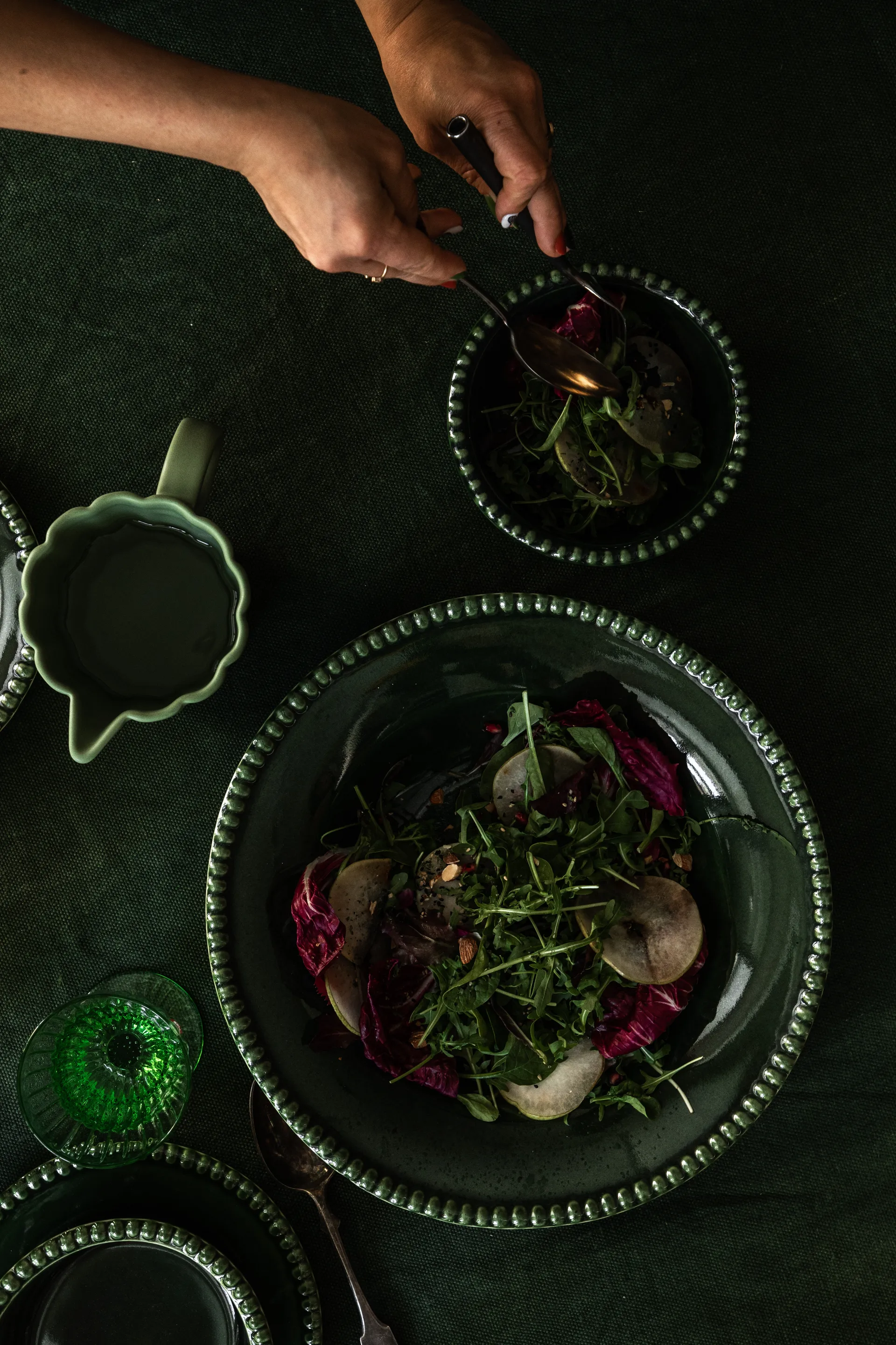 Daria pastallerken Ø35 cm, Moss PotteryJo