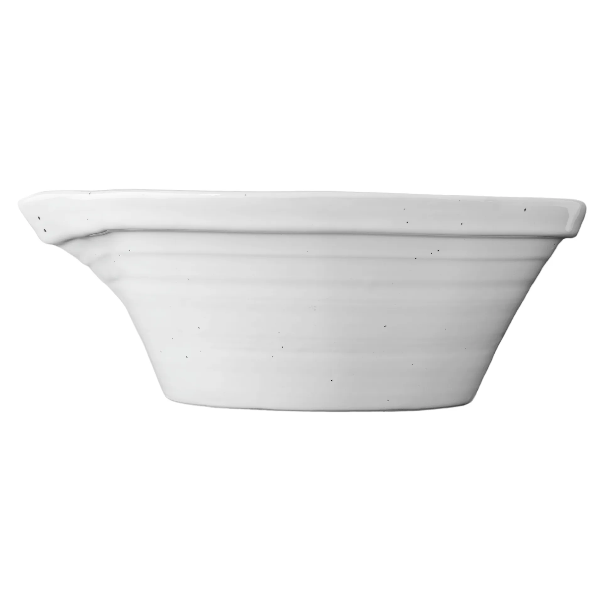 Peep dejskål 35 cm, Cotton white  PotteryJo