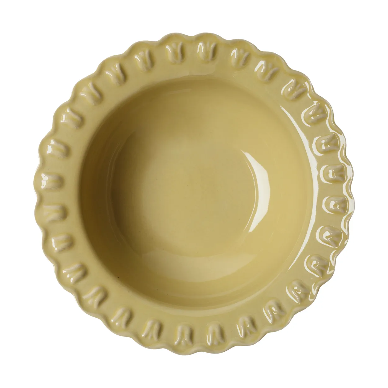 PotteryJo Tulipa dyb tallerken Ø23 cm 2-pak Pale Moon