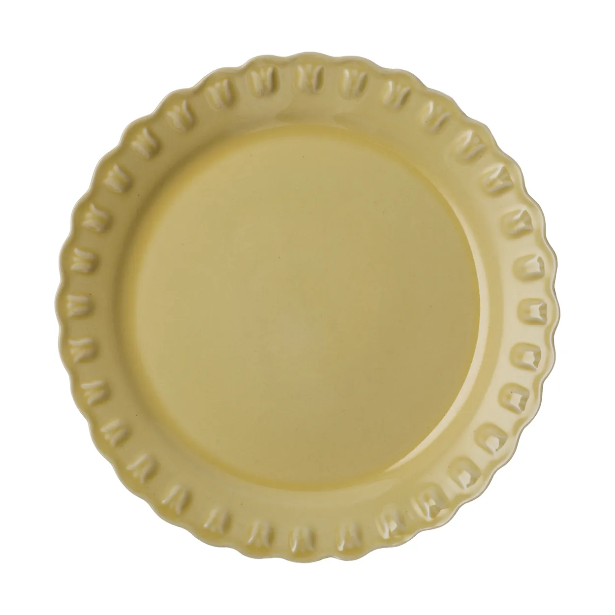 PotteryJo Tulipa tallerken Ø26 cm 2-pak Pale Moon