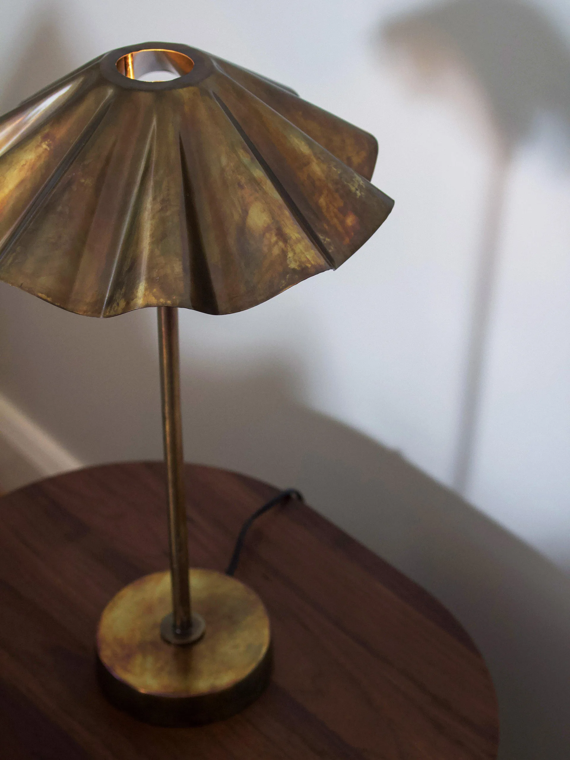 Aira bordlampe, Brændt messing, 46 cm PR Home