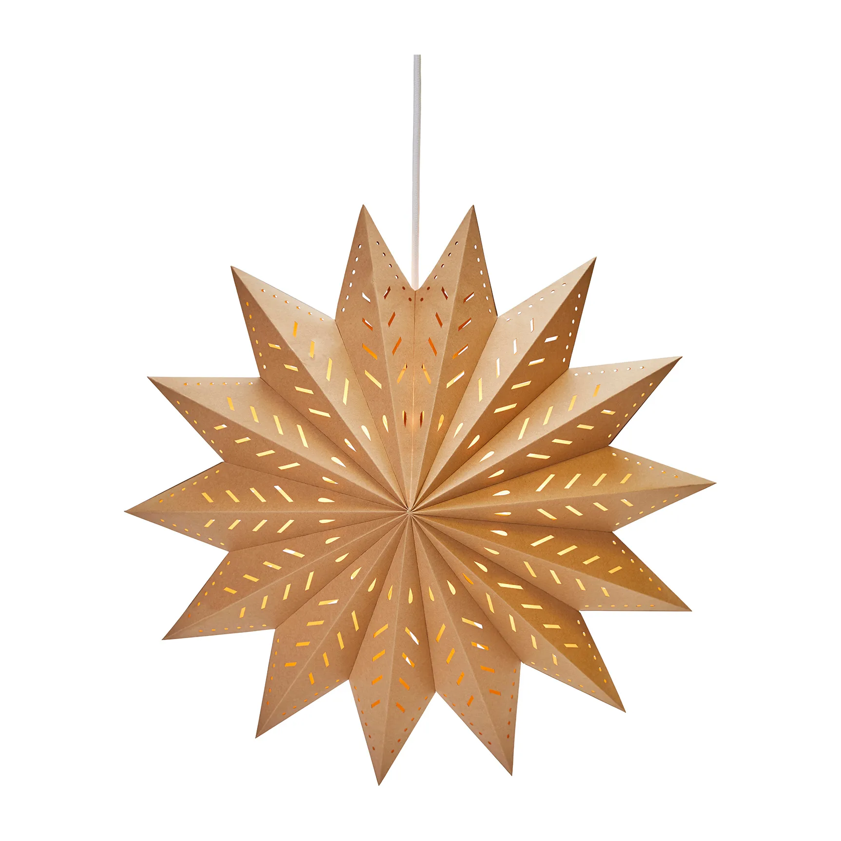 PR Home Alfa adventsstjerne brun Brun, 50 cm