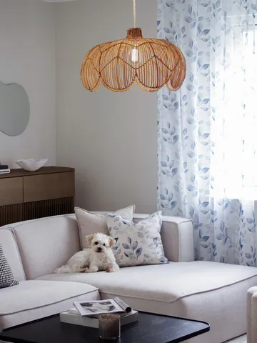 Belle pendel - Natur, Ø53x32 cm - PR Home