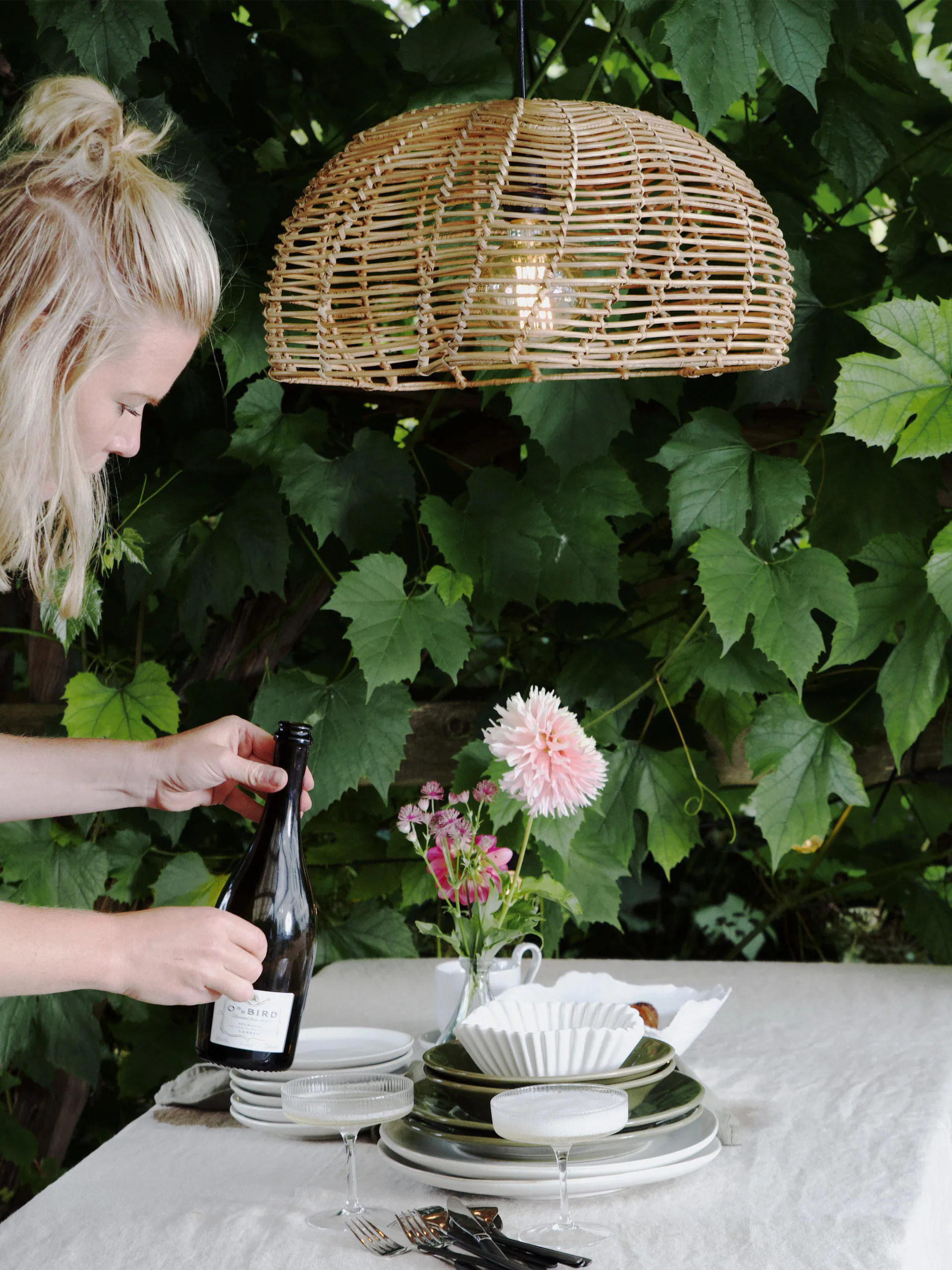 Mayla pendel til udendørs brug, Natur, Ø43x24 cm PR Home