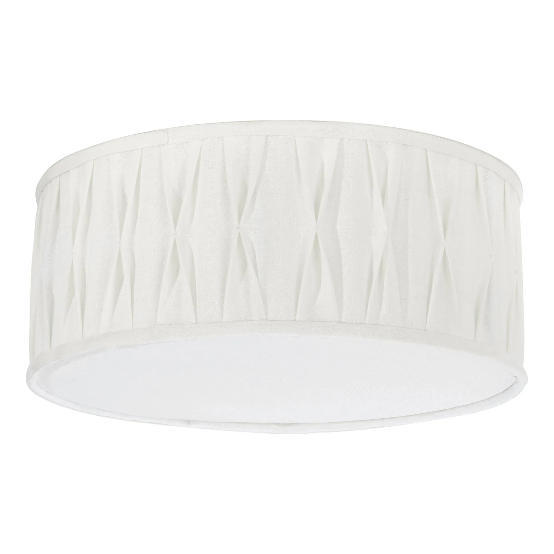 Plissé plafond Ø45 cm, Offwhite PR Home