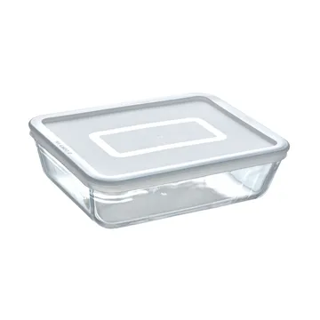 Cook & Freez rektangulært fad med låg - 22x17 cm - Pyrex