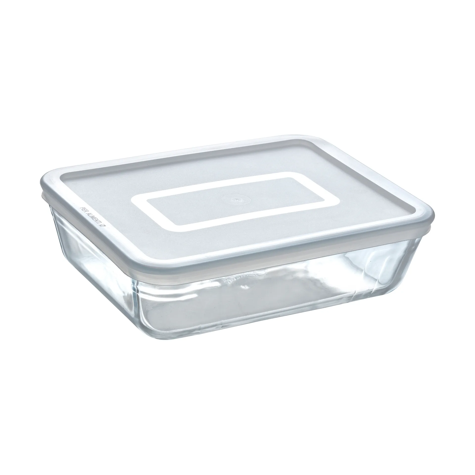 Cook & Freez rektangulært fad med låg, 24x19x8 cm Pyrex