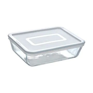 Cook & Freez rektangulært fad med låg - 27x22x9 cm - Pyrex