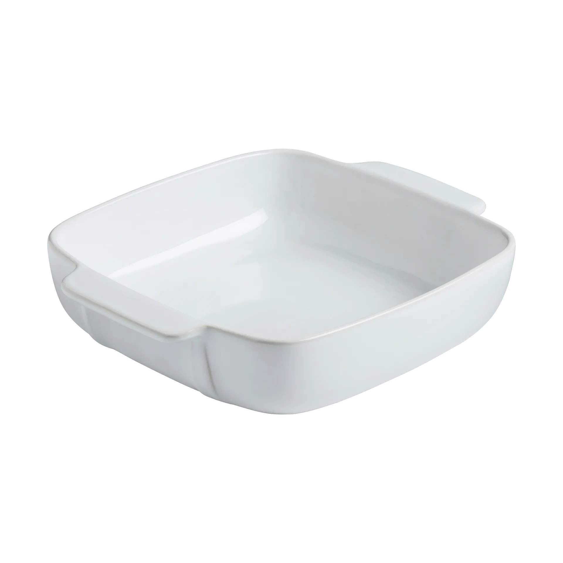 Pyrex kvadrat fad keramisk hvid, 22x22 cm Pyrex