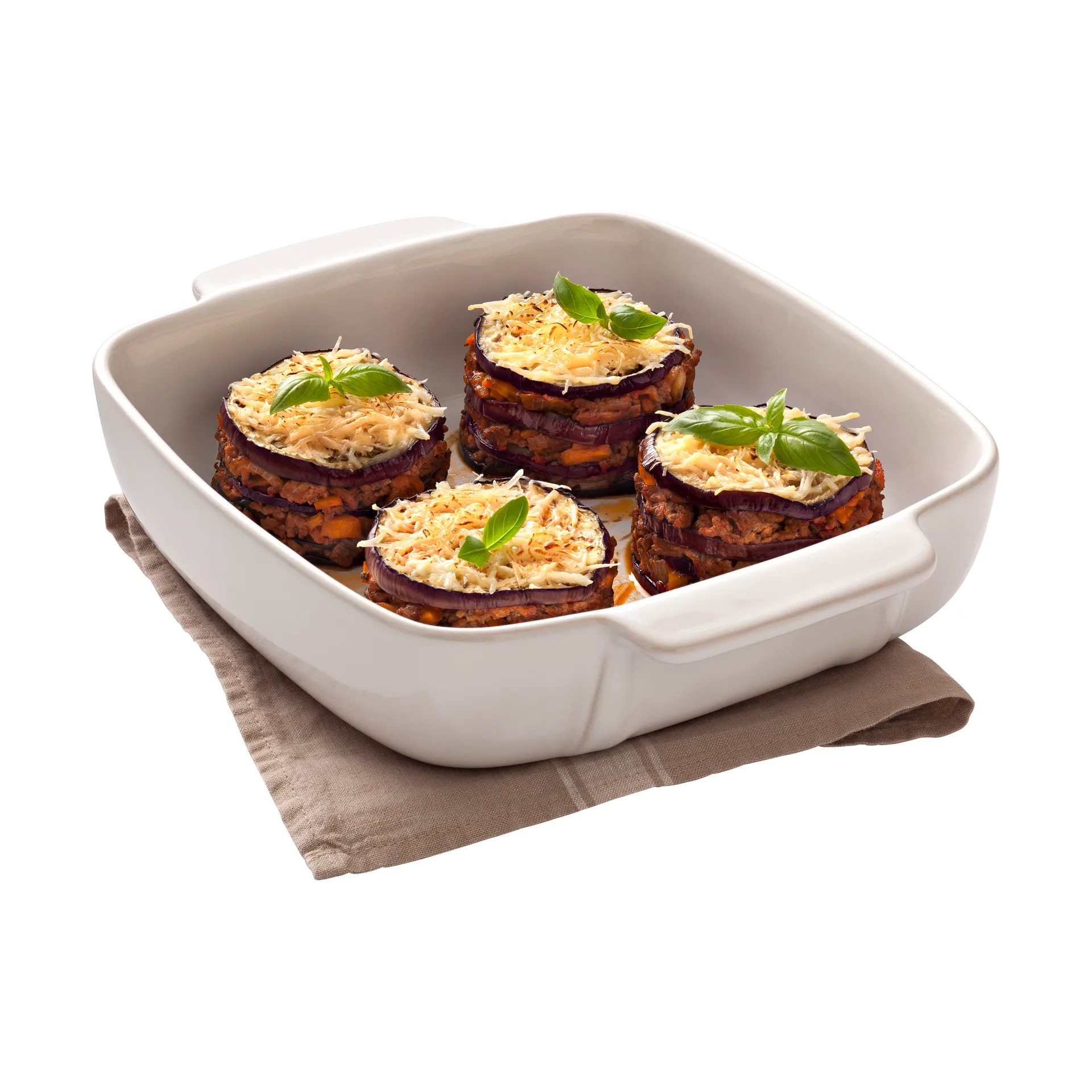 Pyrex kvadrat fad keramisk hvid, 22x22 cm Pyrex