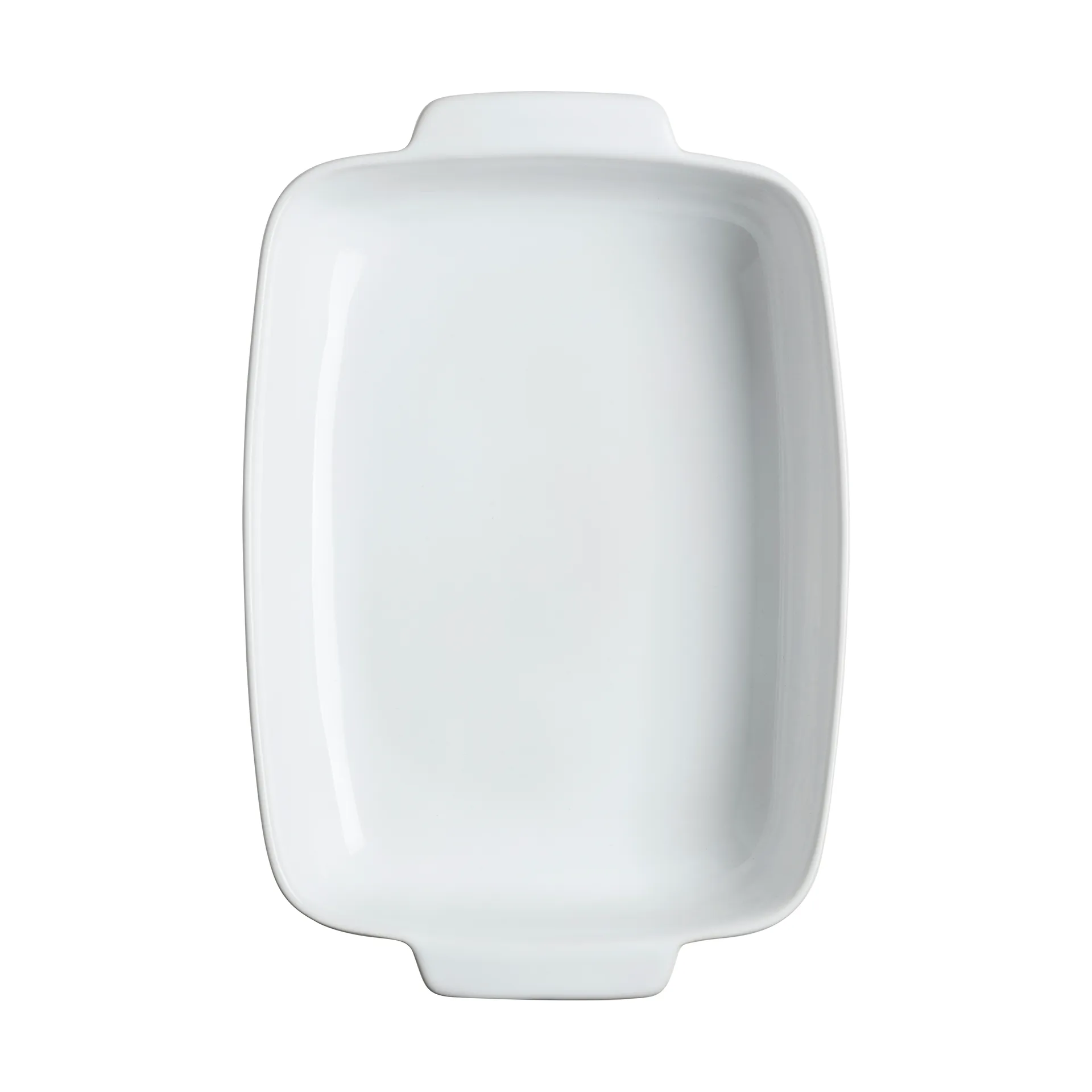 Pyrex rektangulært fad keramik hvid, 25x19 cm Pyrex