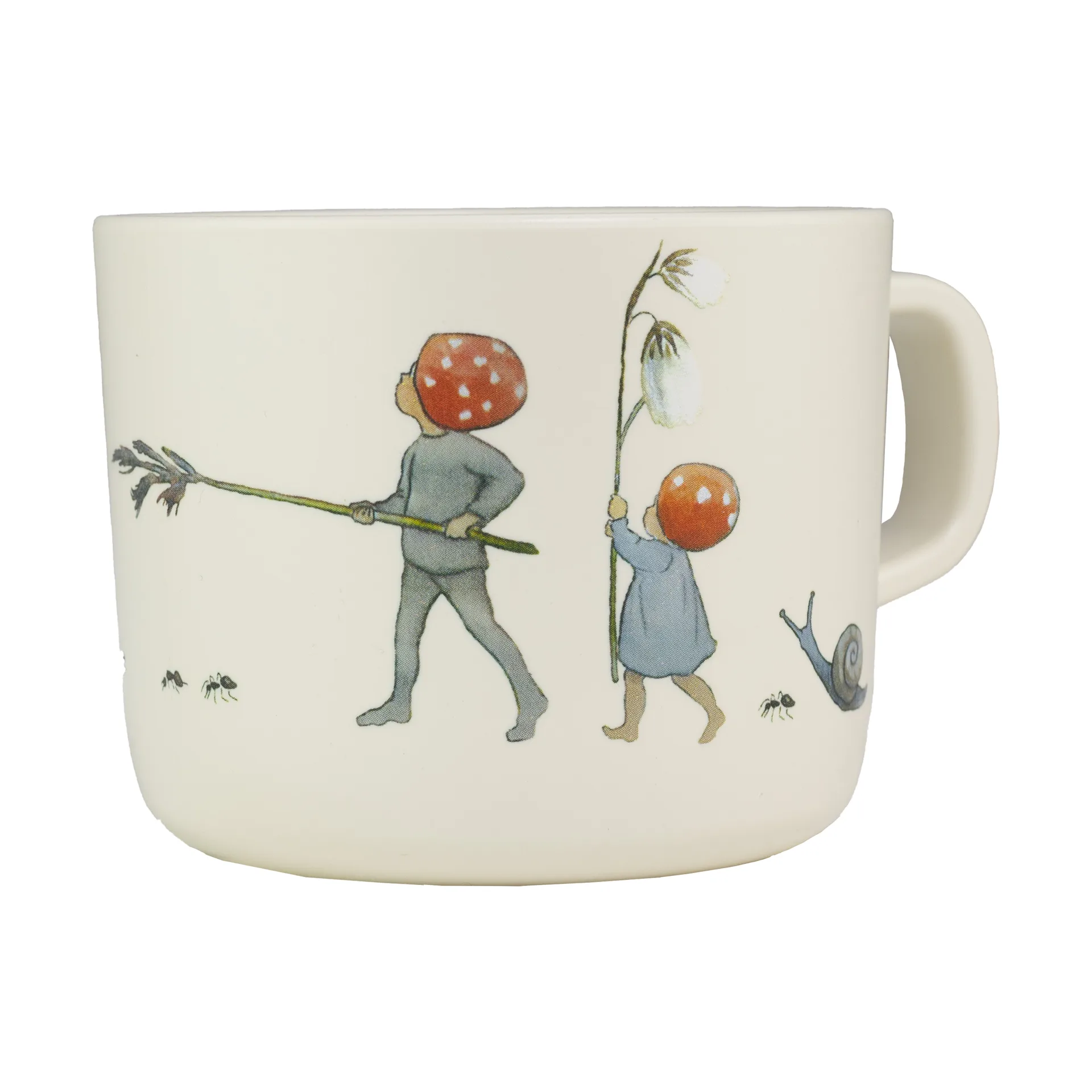 Elsa Beskow Tomtebobarnen krus 25 cl, Hvid Rätt Start