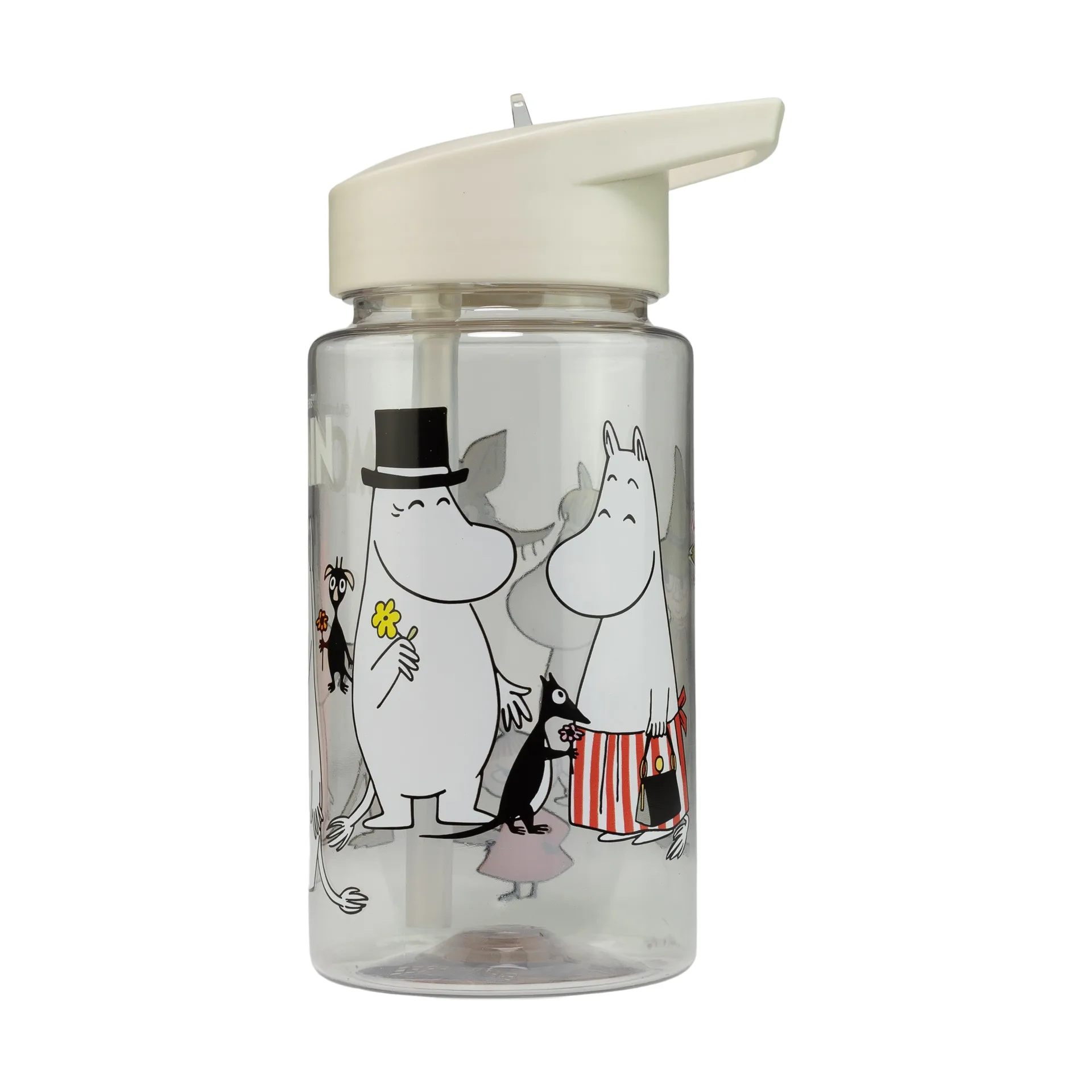 Mumi Familie vandflaske 55 cl, Hvid Rätt Start