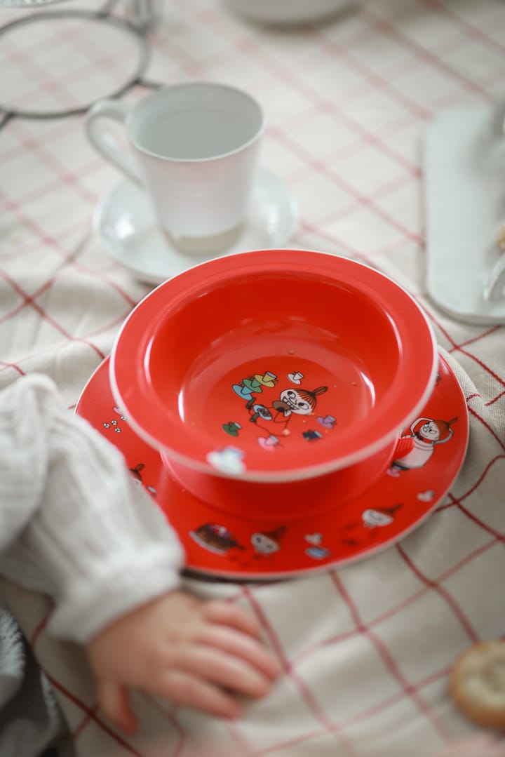 Mumi Lille My sugekopstallerken Ø15,5 cm, Rød Rätt Start