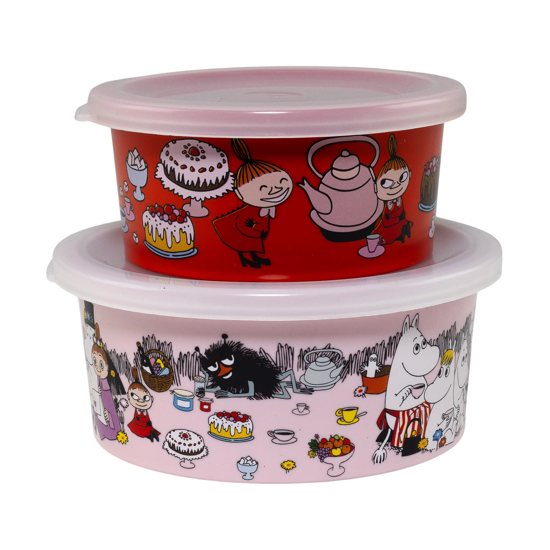 Mumi Picnic Lille My Snackbox 2-pak, Multi Rätt Start
