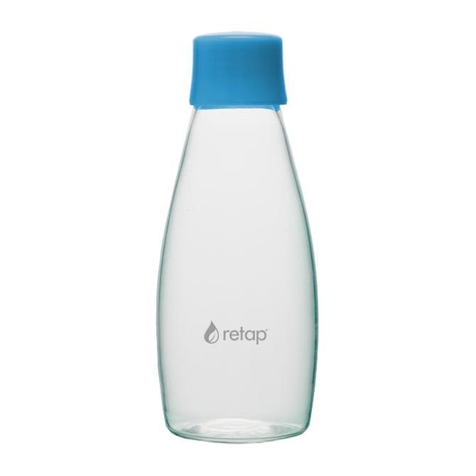 Retap Go 05 glasflaske skrueprop 50 cl, Light blue Retap