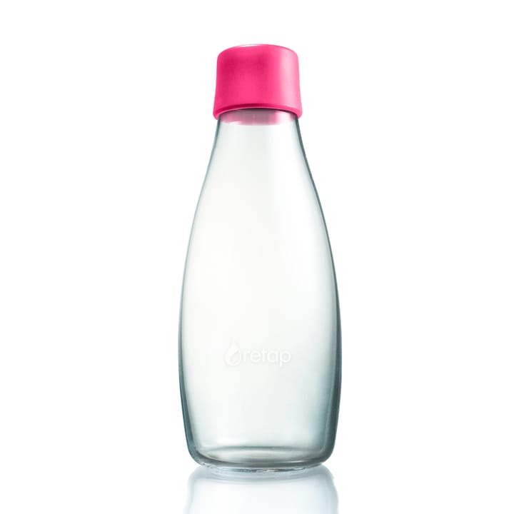 Retap vandflaske 0,5 l, pink-lyserød Retap