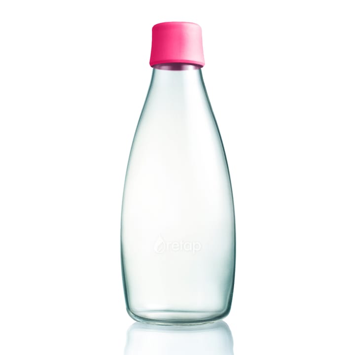 Retap vandflaske 0,8 l, pink-lyserød Retap
