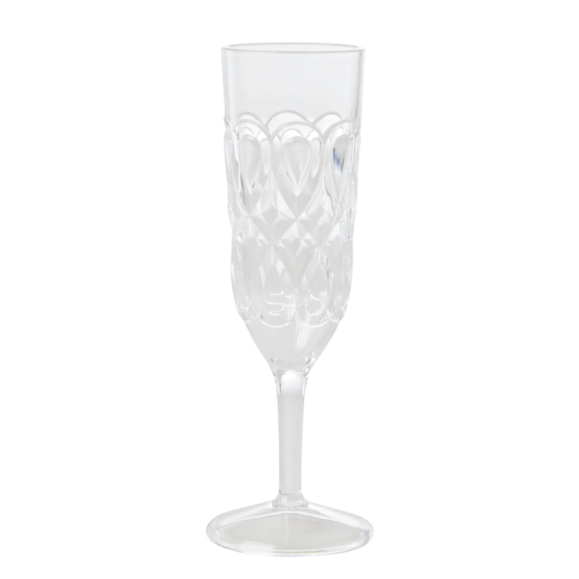 Rice champagneglas akryl, Klar RICE