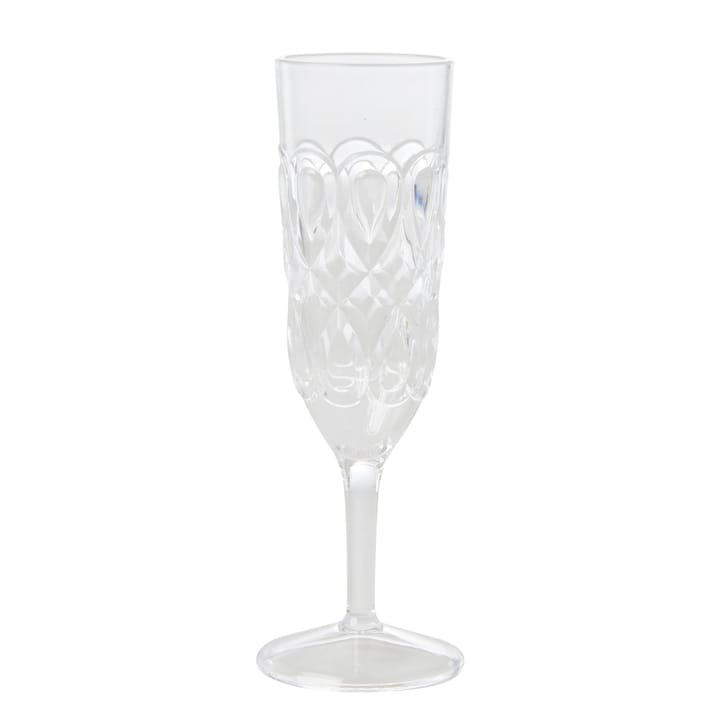 Rice champagneglas akryl, Klar RICE