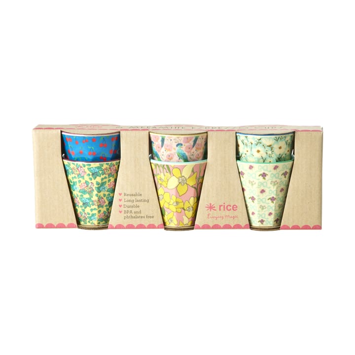 Rice espressokop melamin 8 cl 6-pak - Show your true colors - RICE