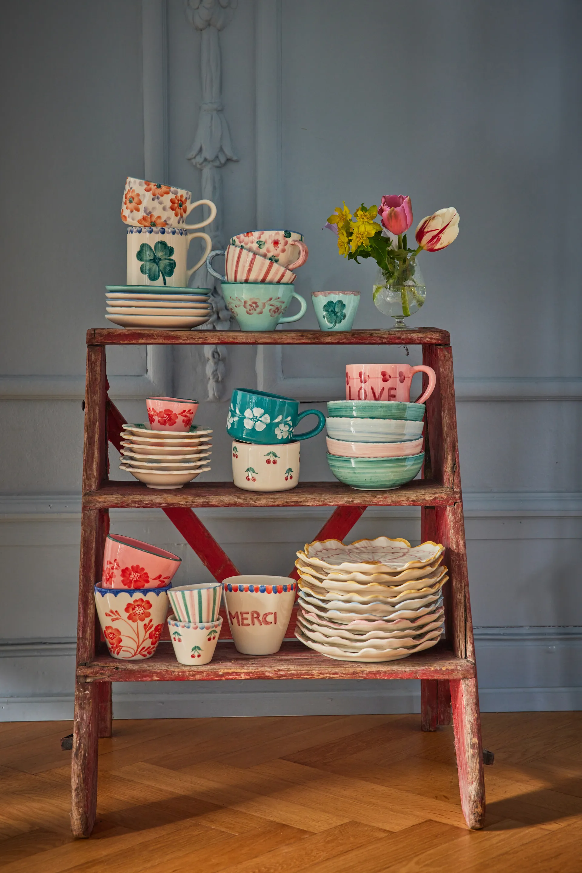 Rice keramik kop 20 cl, Vine RICE