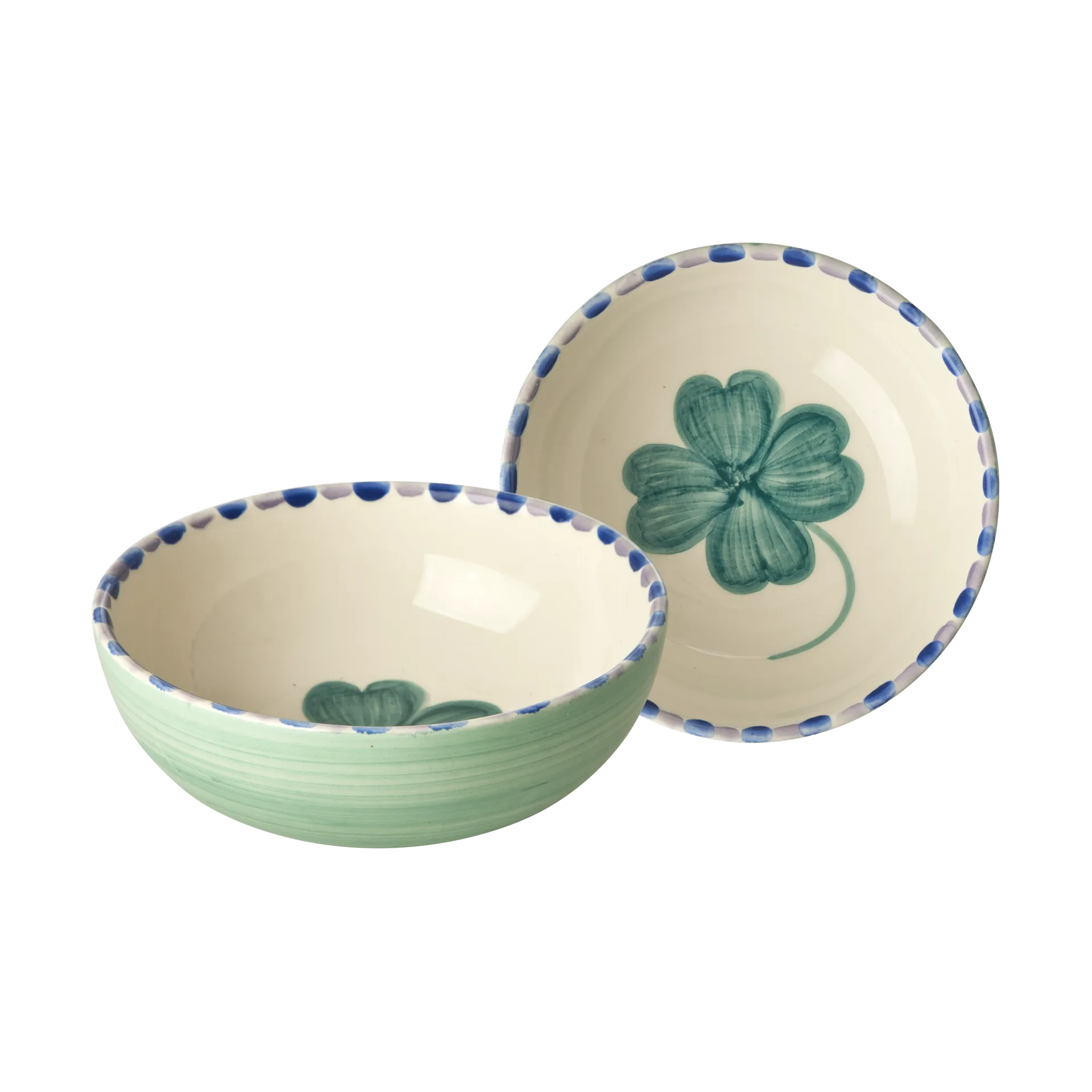 Rice keramikskål 35 cl, Good Luck Clover-Soft green RICE