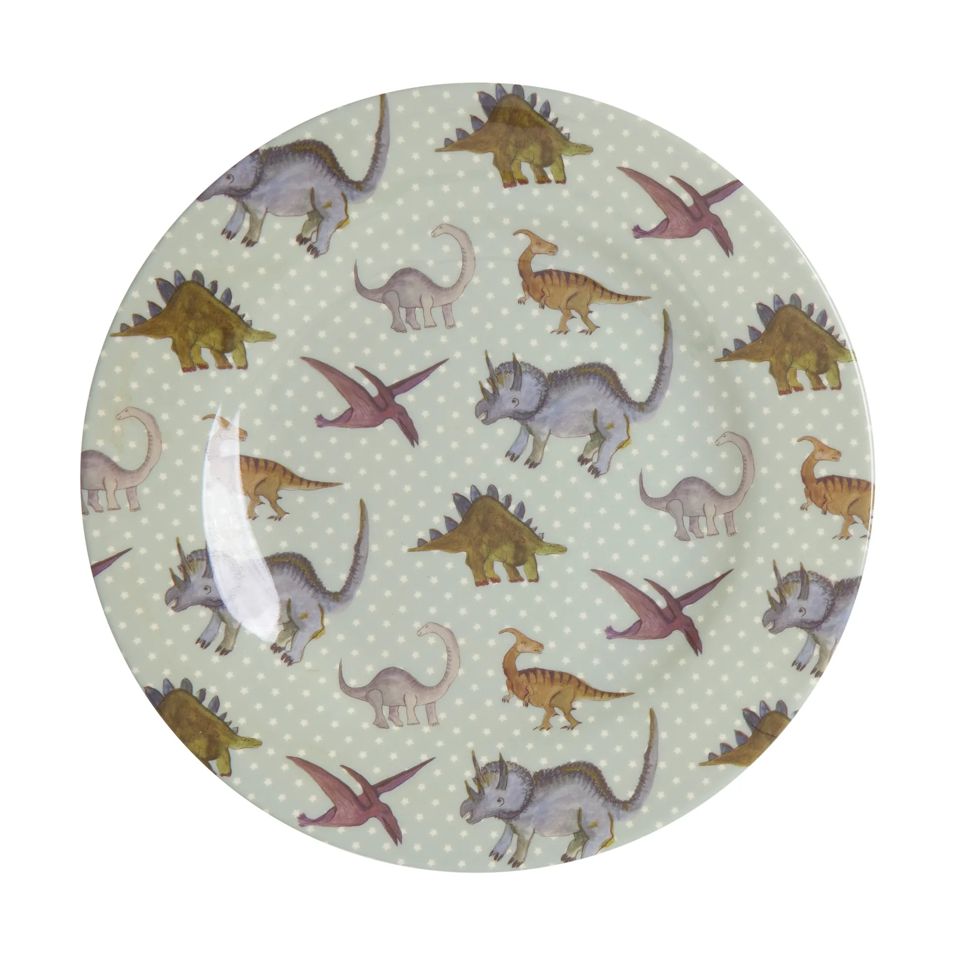 Rice melamin assiet Ø20 cm, New Dino RICE