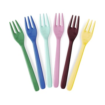 Rice melamin gaffel 6-pak - Show your true colors - RICE