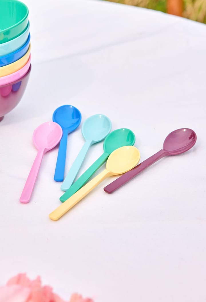 Rice melamin ske 14 cm 6-pak, Show your true colors RICE