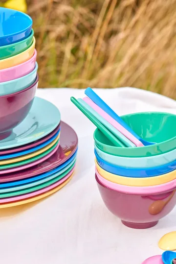 Rice melamintallerken Ø21 cm 6-pak - Show your true colors - RICE