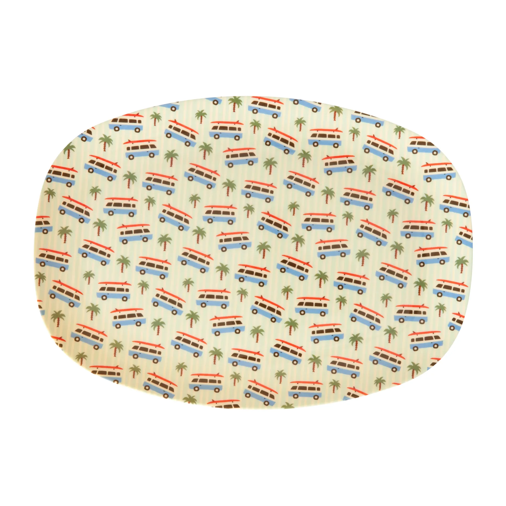 Rice melamintallerken 22 x 30 cm, Cars RICE