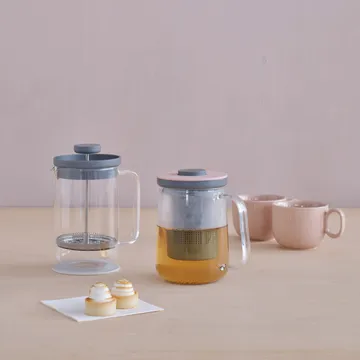 Brew-It glasbeholder til stempelkande 0,8 L - Klar - RIG-TIG