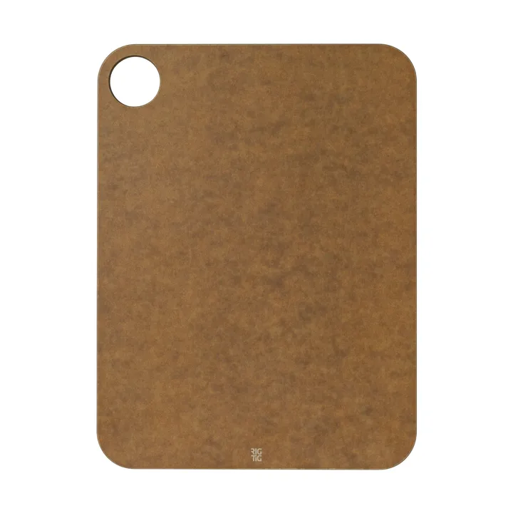 CUT-IT skærebræt - Brown, 23,5x31 cm - RIG-TIG
