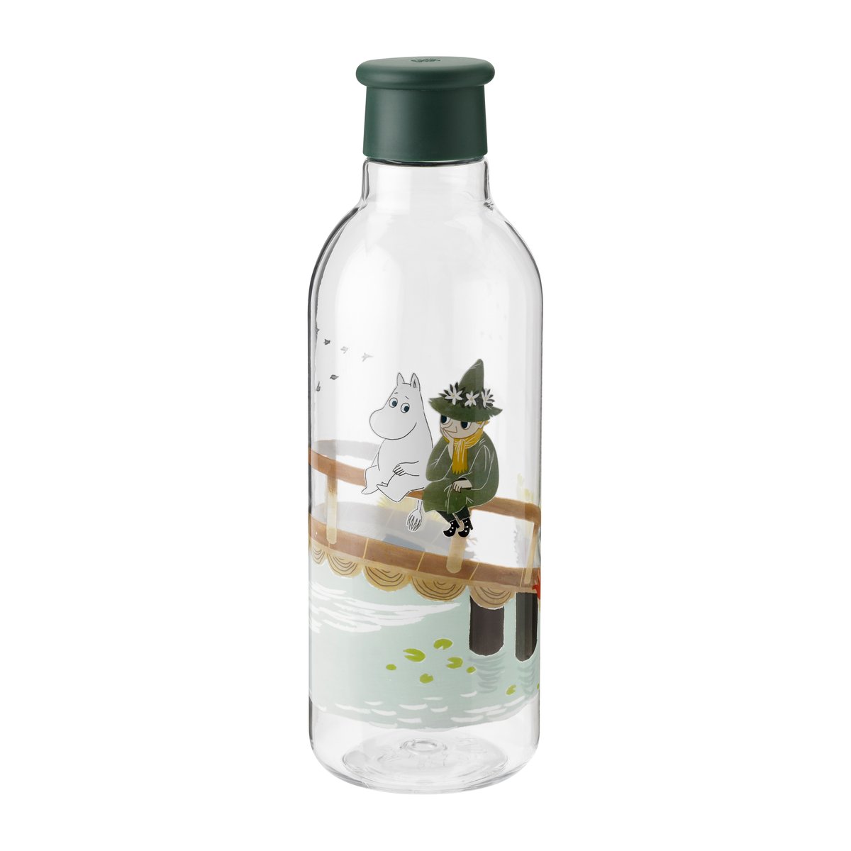 RIG-TIG DRINK-IT Mumin vandflaske 0,75 L Dark green
