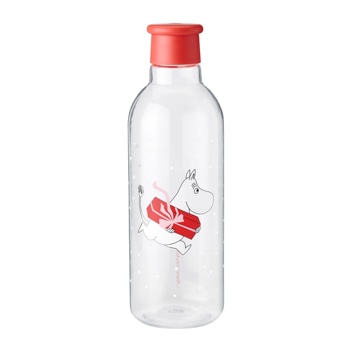 DRINK-IT Mumin vandflaske 0,75 L, Red RIG-TIG