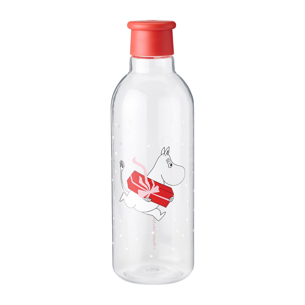 RIG-TIG DRINK-IT Mumin vandflaske 0,75 L Red