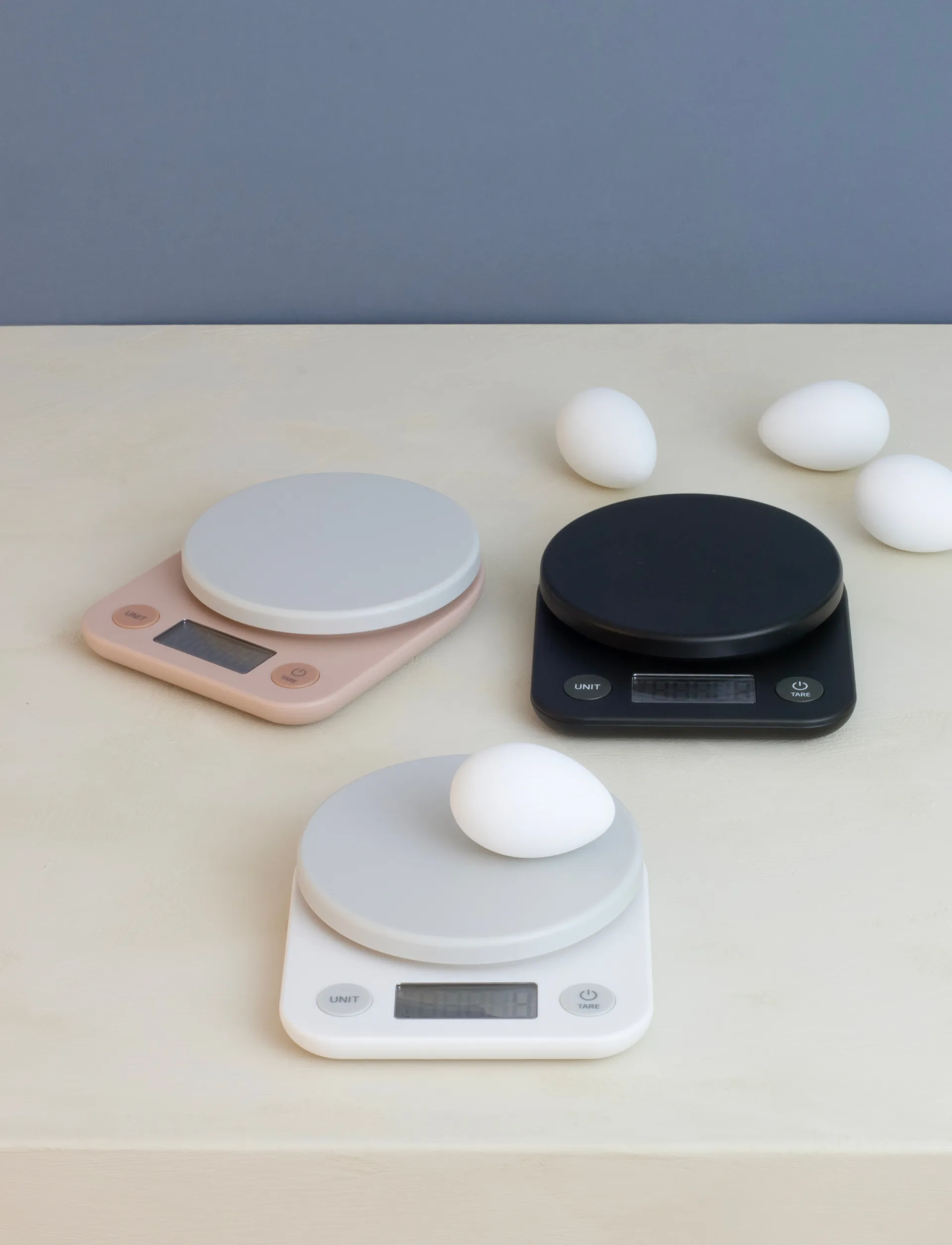 FOODIE køkkenvægt, Black RIG-TIG