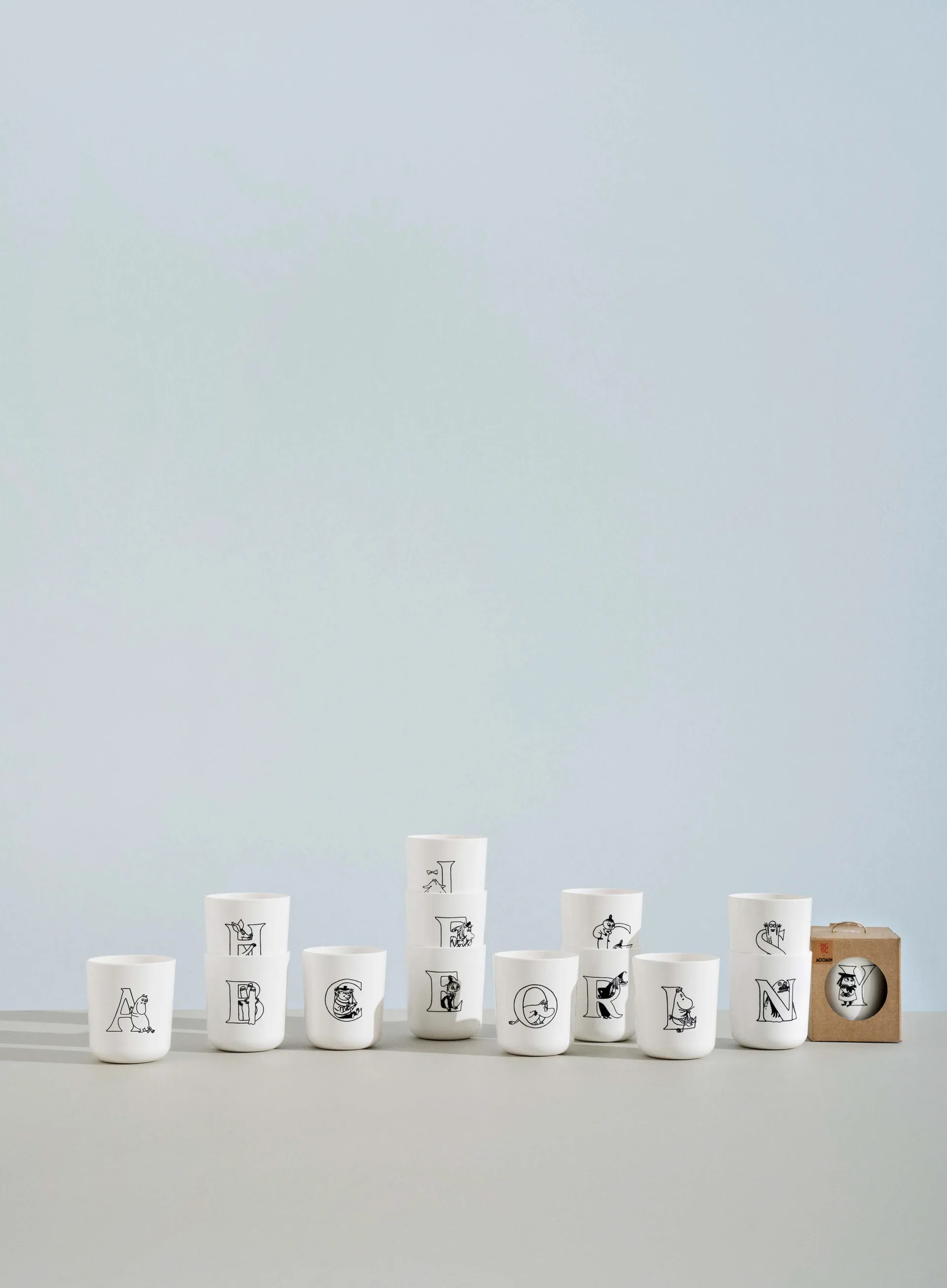 Moomin ABC krus 20 cl, M RIG-TIG