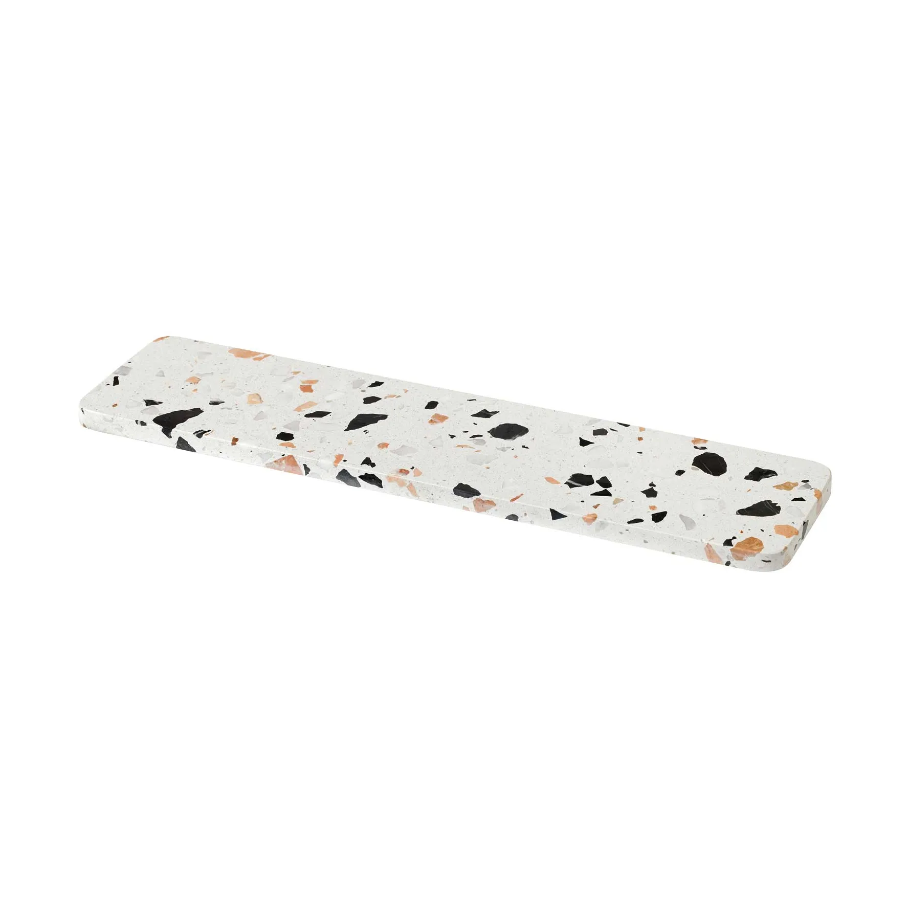 SERVE-IT serveringsfad 40 cm, White terrazzo RIG-TIG