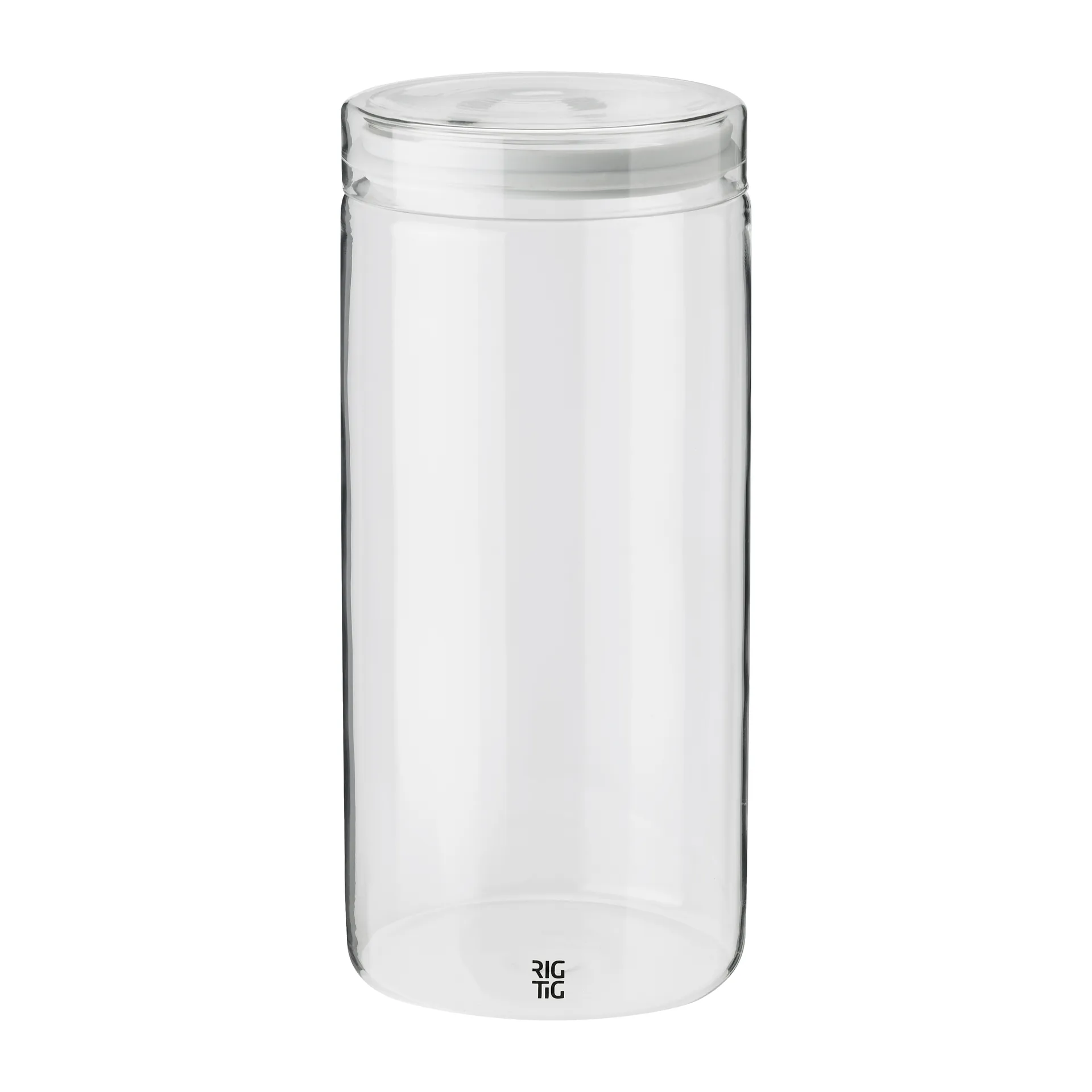 STORE-IT opbevaringskrukke 1,5 L, Light grey RIG-TIG
