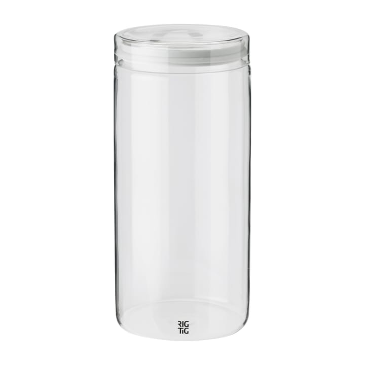 STORE-IT opbevaringskrukke 1,5 L, Light grey RIG-TIG