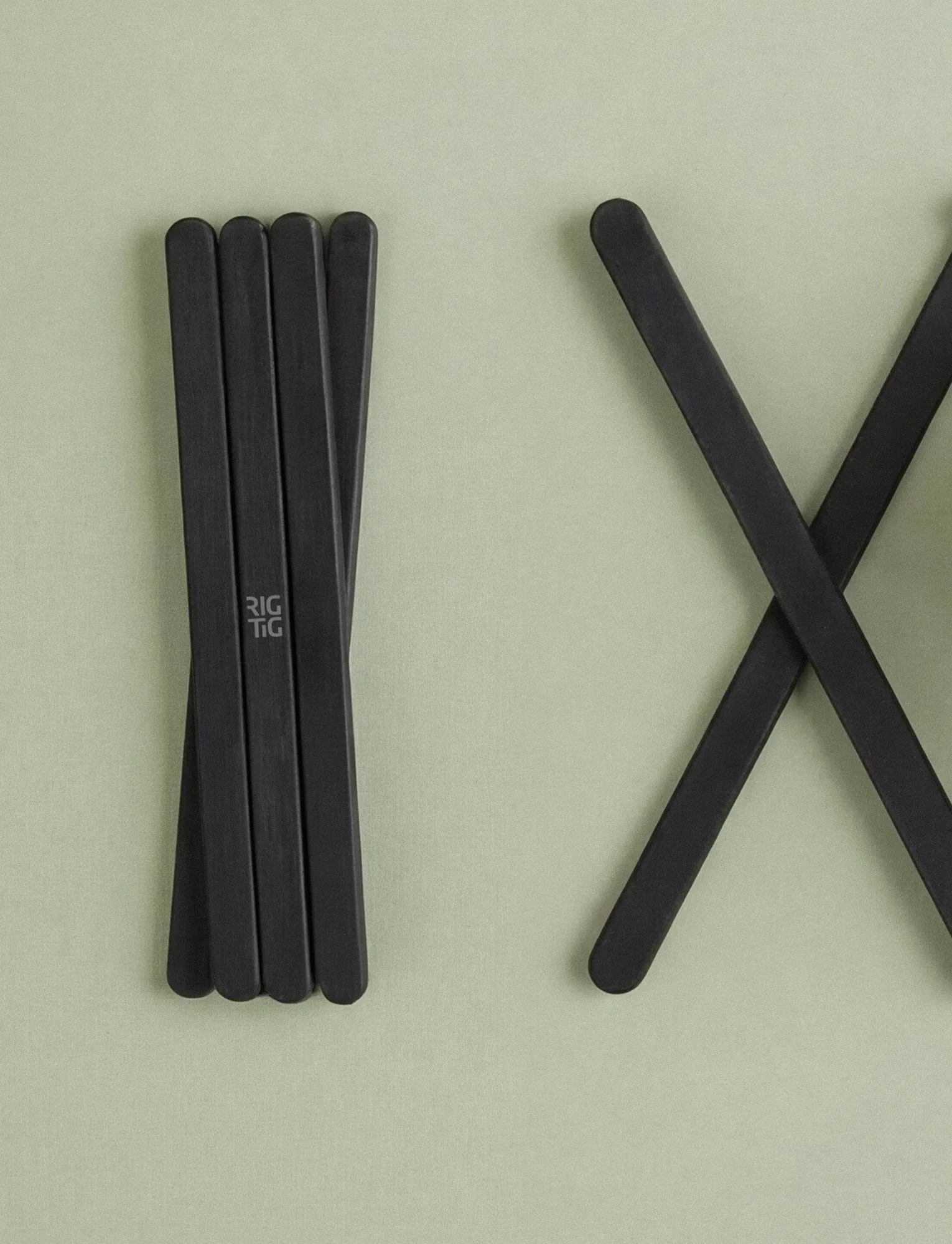 TRIX grydelapper, Black, 20,7 cm RIG-TIG